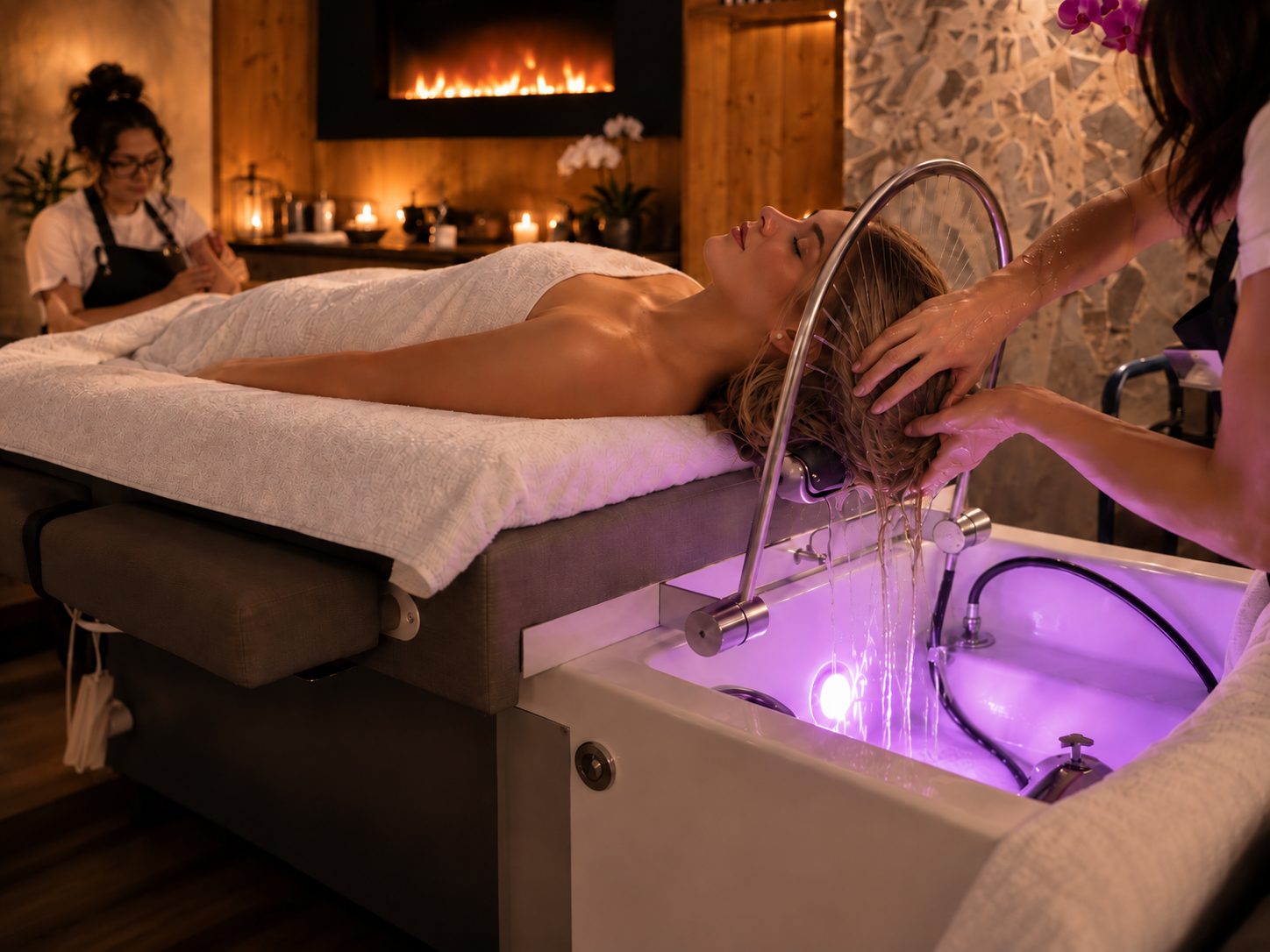 Trattamento benessere con cosmetici Team Dr. Joseph — spa Sensoria